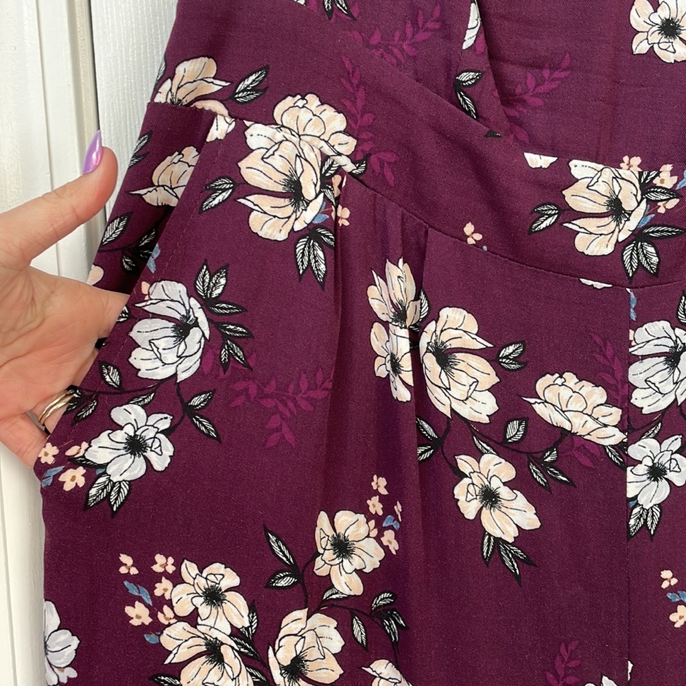 floral jumpsuit